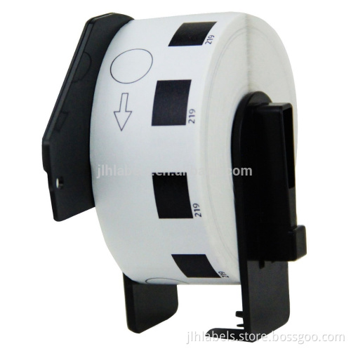 DK1219 LABEL,Die-Cut 0.5" Diameter Round Labels